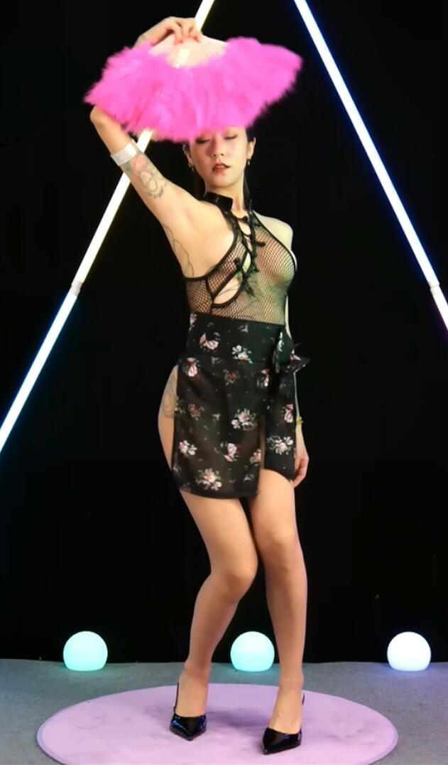 魔丽舞社 青瑶2期01漂亮纹身性感热舞 竖版