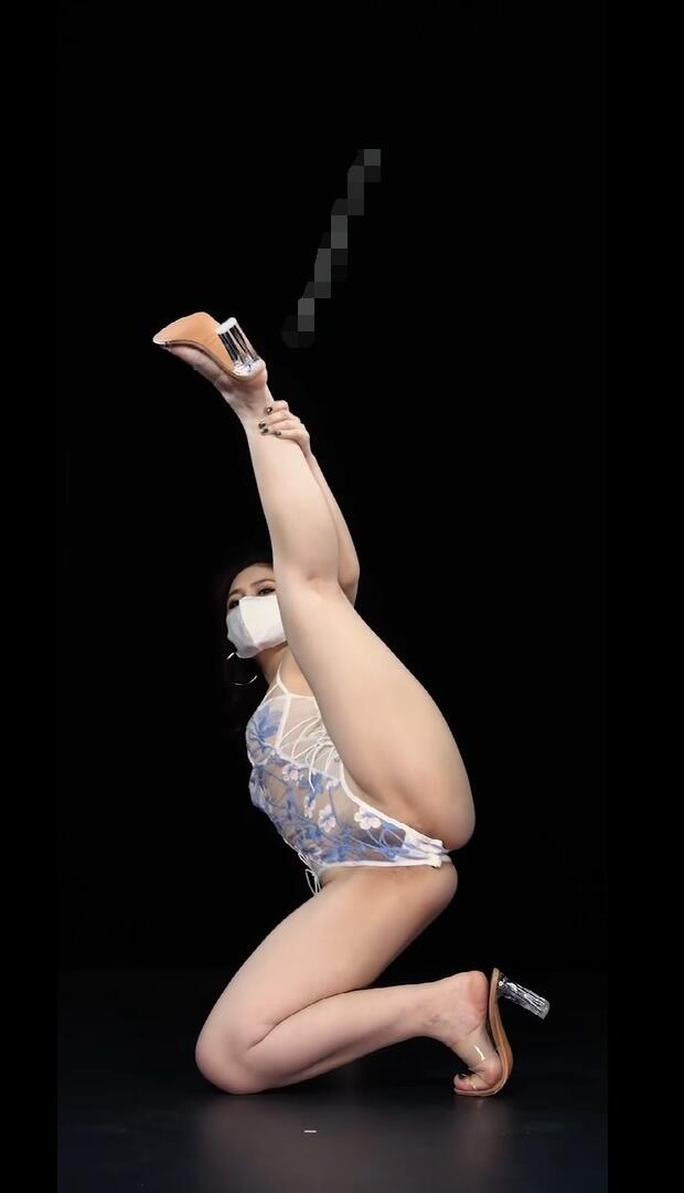 JM假面 5期星娜02 姐姐的黑丝开裆 极品热舞