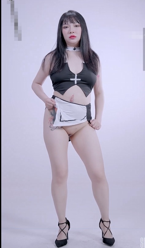 SPOP舞团 美欣 丰腴肥美鲍鱼 白虎 04 1v